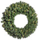 artificial Christmas wreath